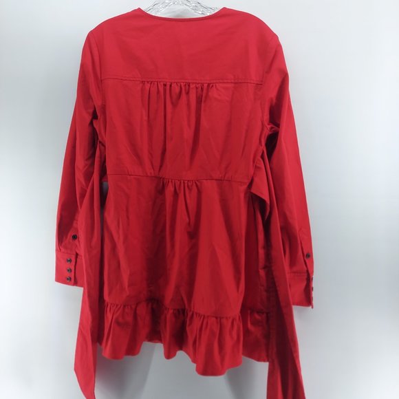 MARISSA WEBB janelle lightweight  Cotton Canvas mini Dress medium - Picture 11 of 13